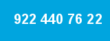 922 440 76 22